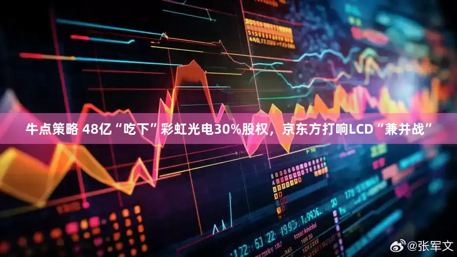 牛点策略 48亿“吃下”彩虹光电30%股权，京东方打响LCD“兼并战”
